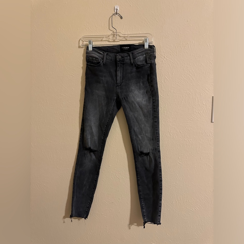 BLACK ORCHARD Ripped Skinny Jeans